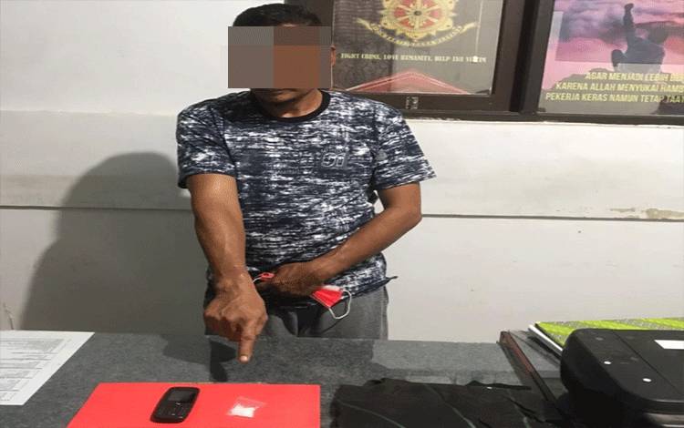 Warga Jalan DI Panjaitan Selatan Ini Diringkus Polisi Karena Edarkan Sabu