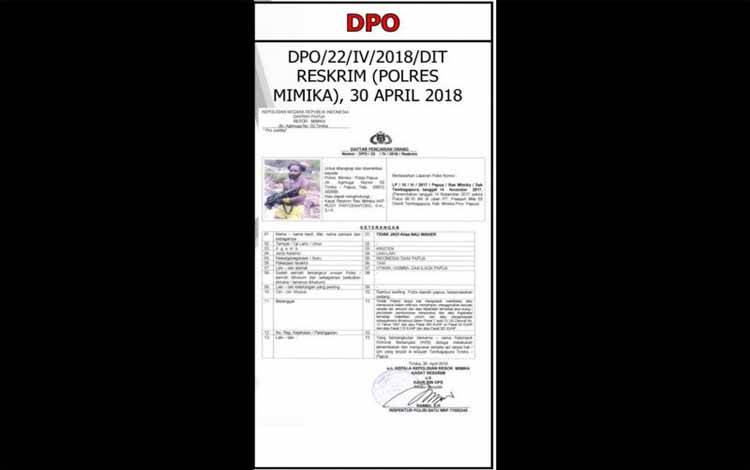 TNI-Polri Buru Komplotan KKB Usai Penembakan Guru di Puncak Papua