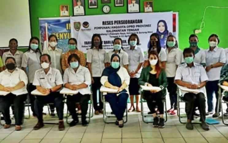 Dewan Dorong Pemprov Kalteng Perhatikan Usulan Peningkatan Sapras SMAN 1 Sepang