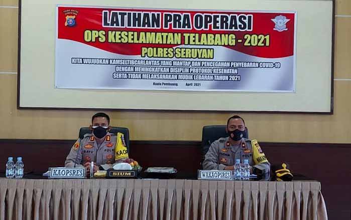 Latihan Pra Operasi Keselamatan Telabang untuk Capai Sasaran