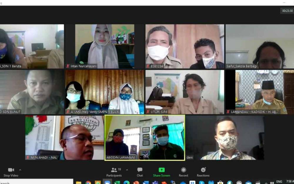 Kadisdikbud Lamandau Apresiasi Pelatihan Komite Sekolah