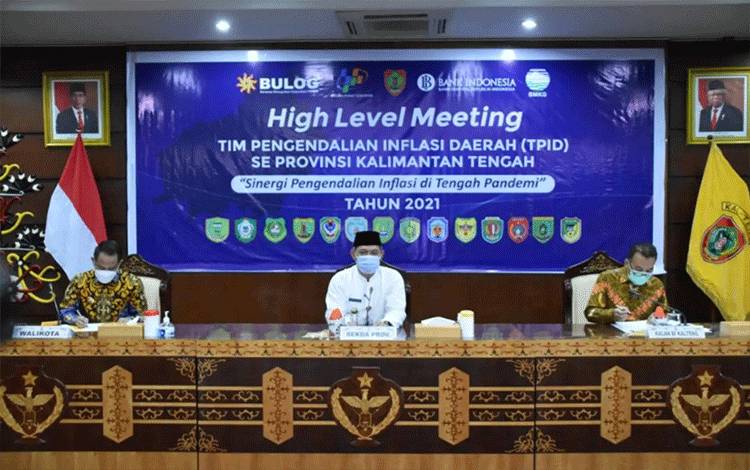 Pemprov Berkomitmen Tekan Inflasi di Kalteng