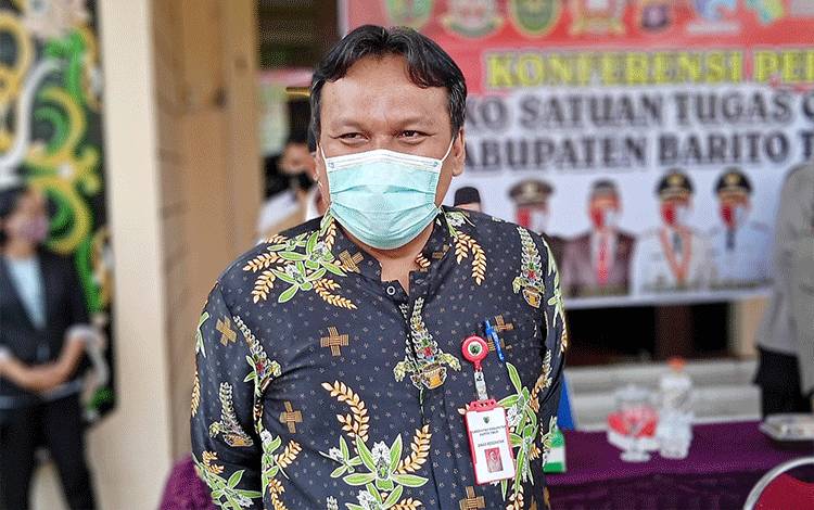 Ketua Bidang Penanganan Kesehatan Satgas Covid-19 Barito Timur, Jimmi WS Hutagalung.
