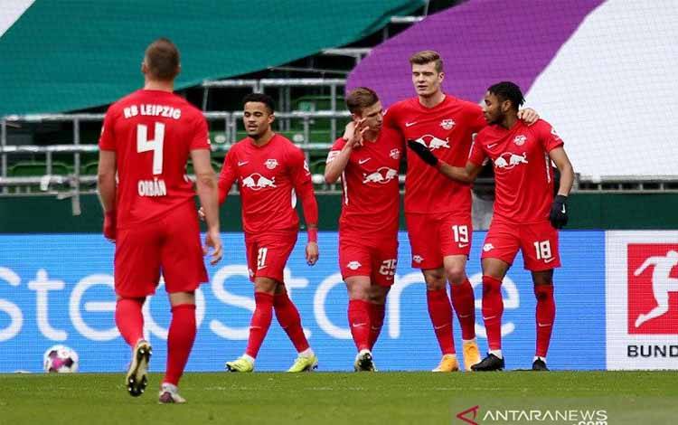 Leipzig Pangkas Jarak dari Puncak Seusai Gebuk Bremen 4-1