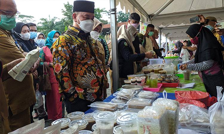 Pedagang di Pasar Ramadan Sampit Diminta Jangan Jual Makanan Tidak Sehat?