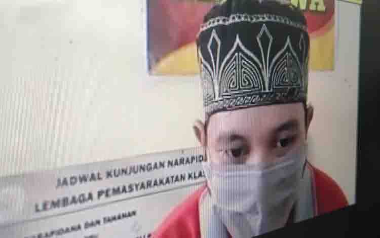 Retno Ansyah alias Kacong terdakwa kasus pencurian