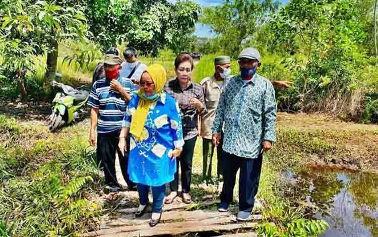 Waket III DPRD Kalteng Sebut Pembangunan Tangggul dan Jempatan Jadi Aspirasi Masyarakat Kalampangan