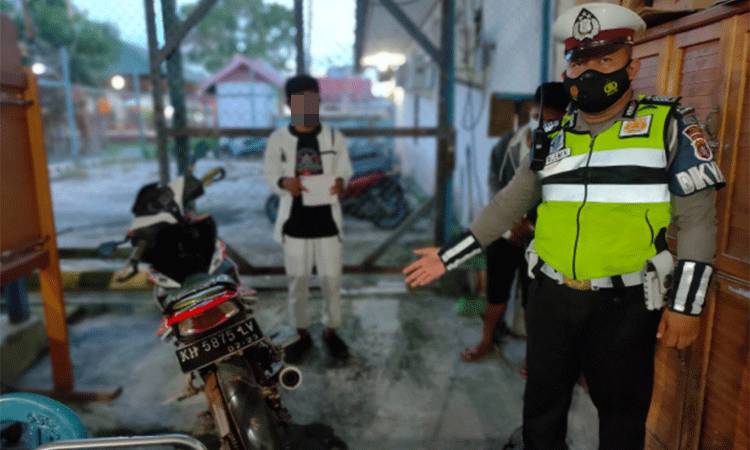Polres Kotim Tingkatkan Patroli Seusai Sahur Antisipasi Balap Liar