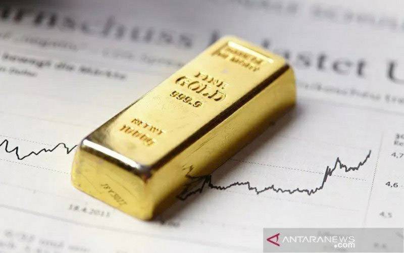 Emas Tergelincir 11,3 Dolar Tertekan Kenaikan Imbal Hasil Obligasi AS