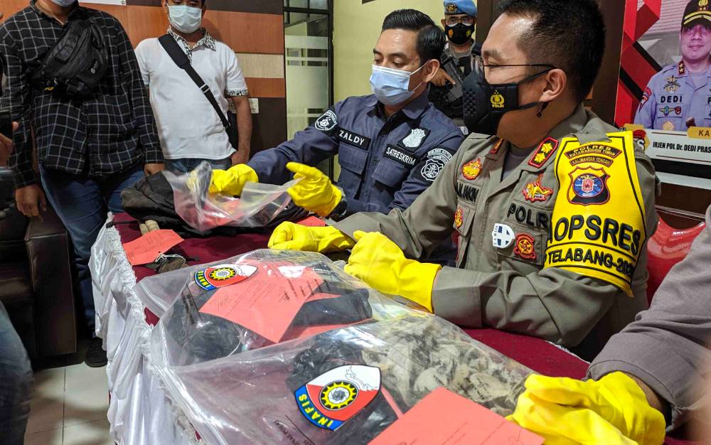 Polisi Dalami Kasus Kepemilikan Senpi Rakitan oleh Pelaku Pencurian Sarang Walet
