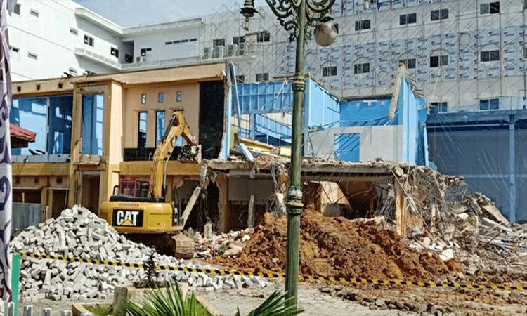 Gedung Poli Eksting RSUD Muara Teweh Dibongkar Sesuai Standar dan Kajian Kelayakan