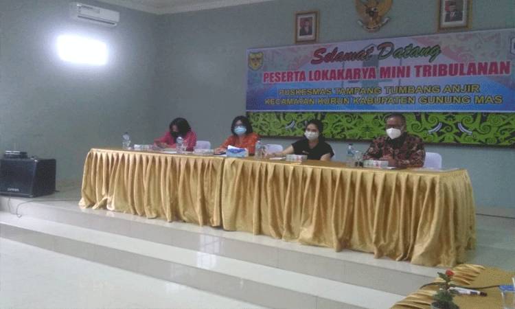 Puskesmas Tampang Tumbang Anjir Bahas Capaian Program