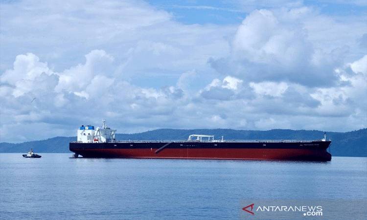 Kapal Tanker Raksasa Pengangkut Minyak Pertamina Tiba di Indonesia