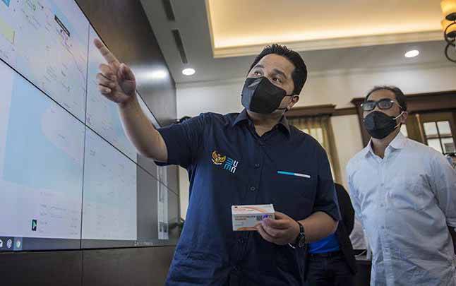 Erick Thohir Tantang Pertamina dan Himbara Masuk Fortune 500