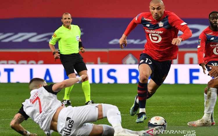 Dijegal Montpellier, Lille Gagal Mantapkan Posisi Puncak