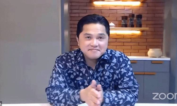 Erick Tantang Milenial Jadi Pengusaha Ciptakan Lapangan Kerja