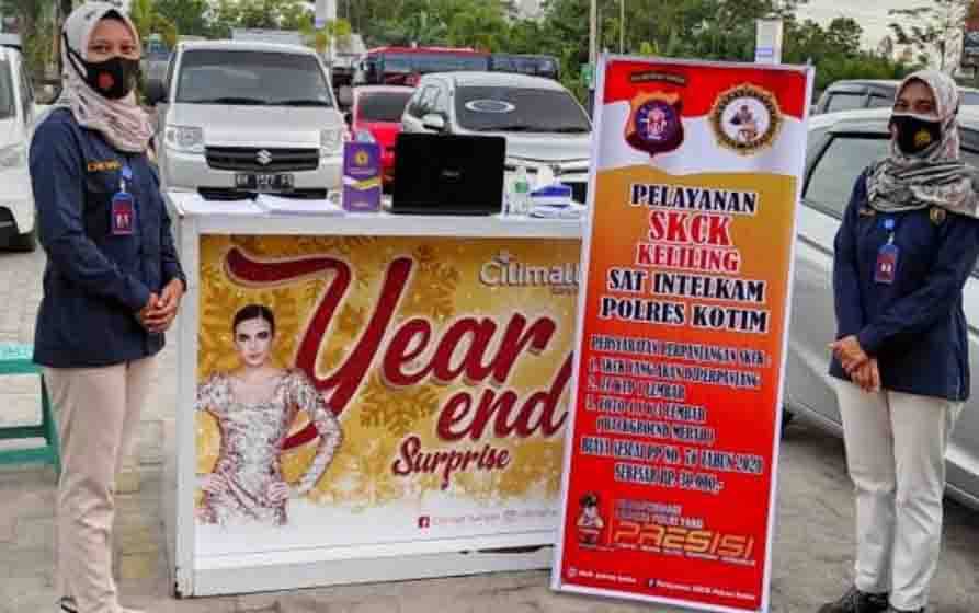Satintelkam Polres Kotim Buka Layanan SKCK Keliling dan Delivery