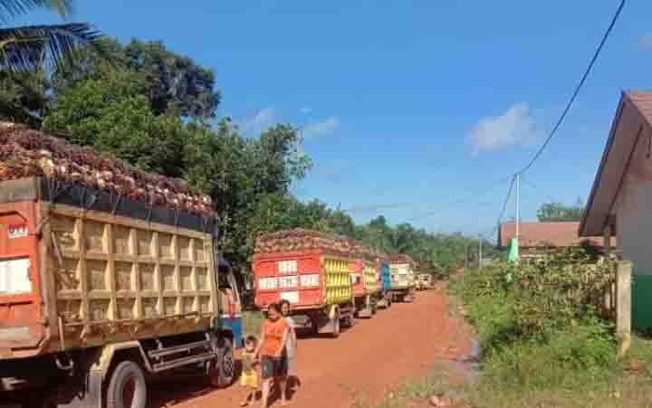 Hasil RDP Tidak Jalan, Warga Dusun Terobos Ancam Tutup Jalan yang Digunakan PT NSP