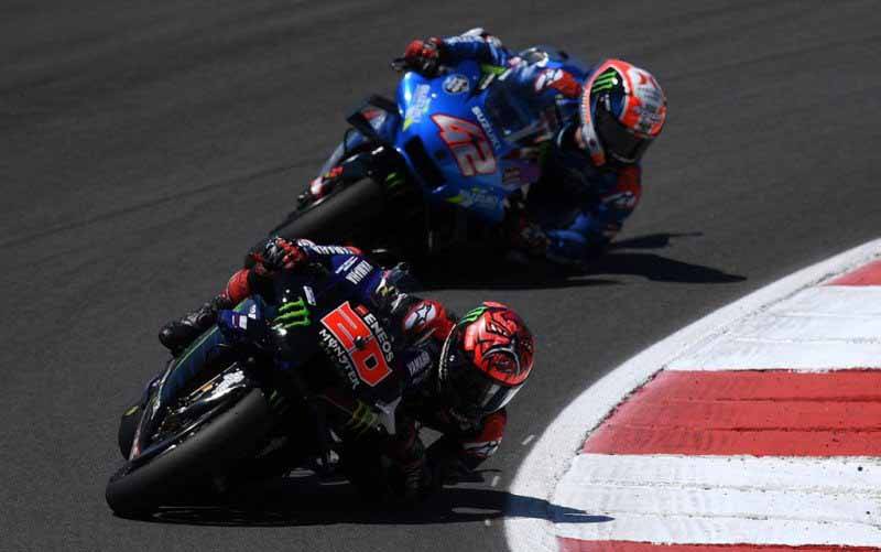 Quartararo Juarai GP Portugal, Rival-rival Bertumbangan