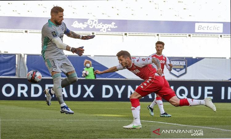 Monaco Pangkas Jarak dari Puncak Setelah Cukur Bordeaux 3-0