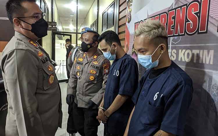 2 Bandar Sabu Tertangkap di Sampit ini Berasal dari Kalimantan Barat