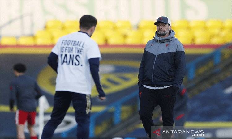 Klopp Berharap Pemain Tidak Jadi Sasaran Kemarahan Liga Super Eropa