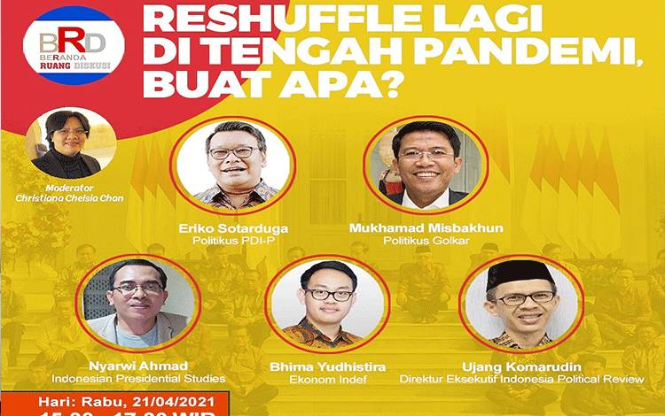Beranda Ruang Diskusi Bahas Reshuffle Kabinet