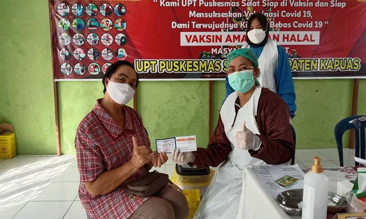 Vaksinasi Covid-19 Bagi Lansia Jadi Fokus Dinkes Kapuas