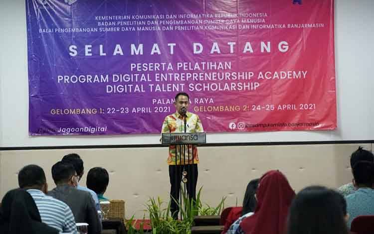 Pemko Palangka Raya Buka Pelatihan Digital Entrepreneurship Academy