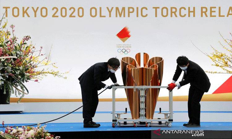 Panitia Olimpiade Laporkan Kasus COVID-19 Pertama di Kirab Obor