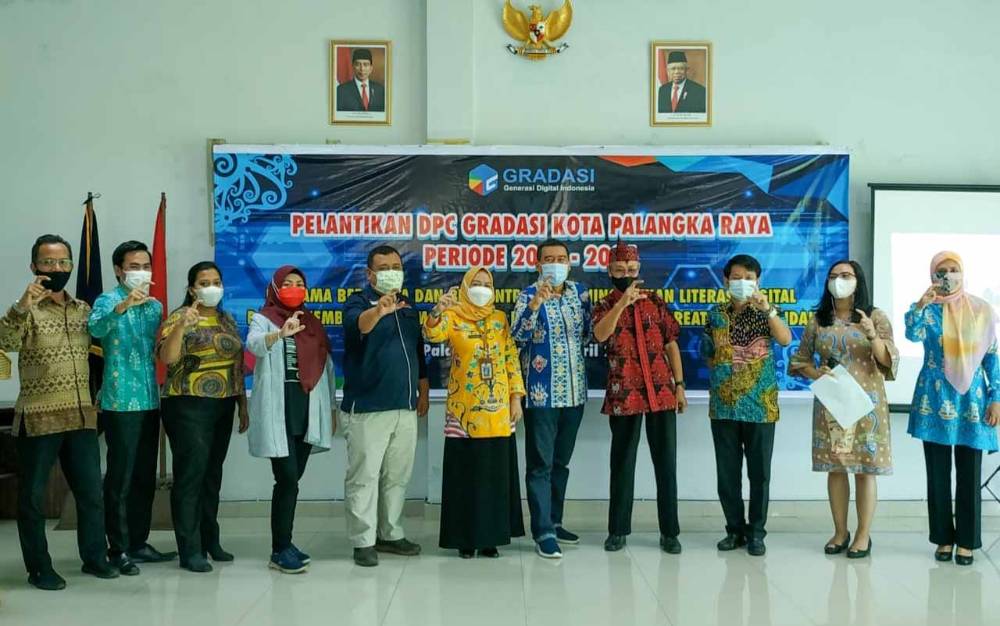 Gradasi Palangka Raya Diminta Lakukan Transformasi Digital