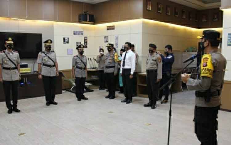 Kapolres Kapuas Pimpin Upacara Sertijab 3 Pejabat