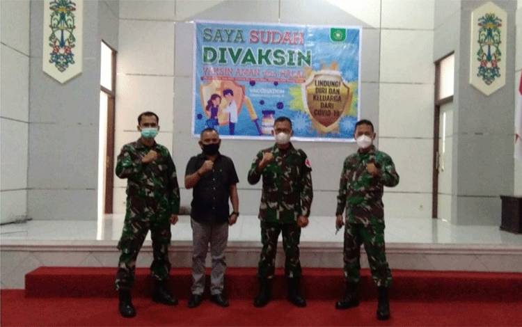 Pegawai Kemenag Kalteng Siap Terima Suntikan Vaksinasi Tahap Kedua