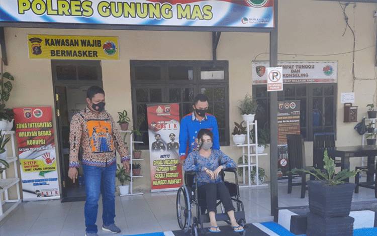 Transformasi Polri Presisi, Satres Narkoba Polres Gunung Mas Sediakan Layanan Khusus bagi Disabilitas