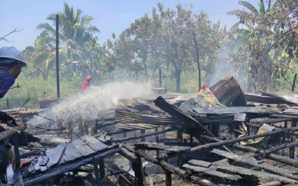 Satu Rumah di Desa Teluk Palinget Kapuas Terbakar