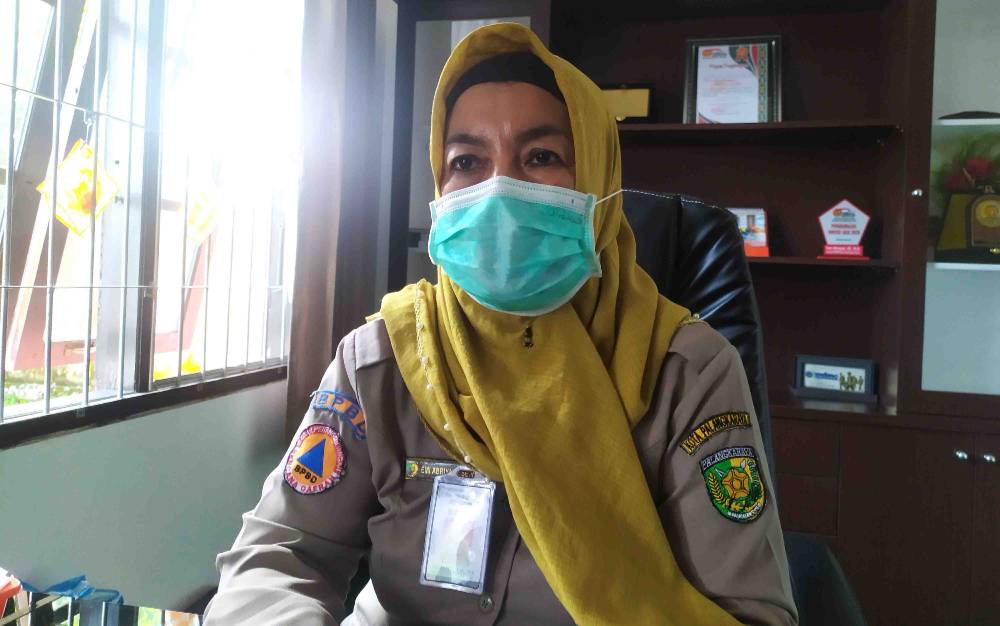 Kepala BPBD Palangka Raya, Emi Abriyani