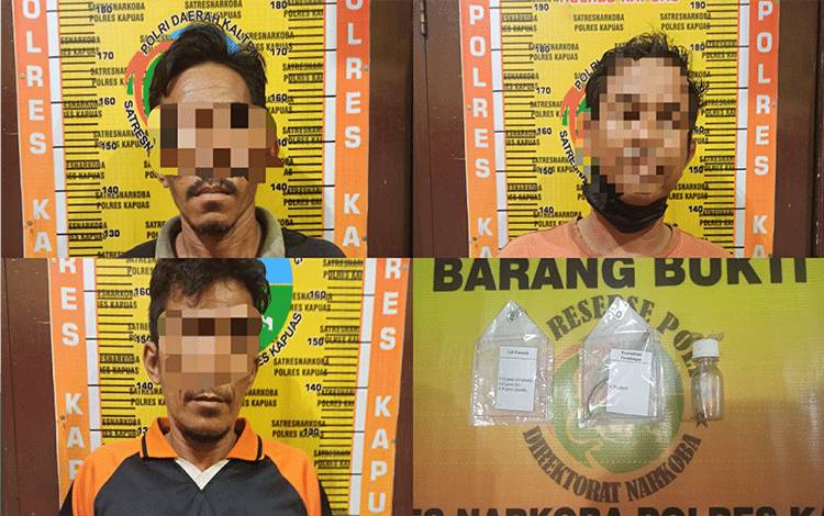 Kedapatan Simpan Sabu di Atas Kapal, Tiga Laki-Laki Ini Diamankan Polisi
