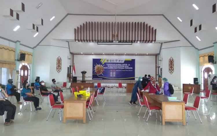 Pemkab Gunung Mas Siapkan 600 Dosis Vaksinasi Massal Covid-19