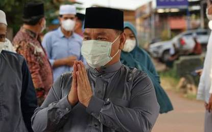 Bupati Kotim Sampaikan Duka Cita Mendalam Atas Wafatnya Sabran Achmad