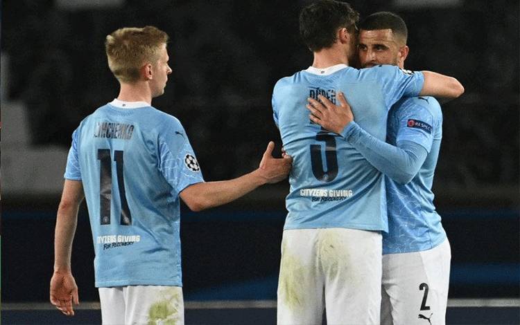 Man City Selangkah ke Final Setelah Taklukkan 10 Pemain PSG