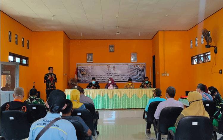 Wakil Bupati Kotim Luncurkan Skema Padat Karya Tunai, ini Tujuannya