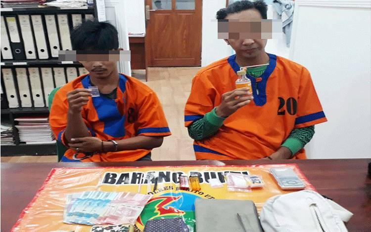 Satresnarkoba Polres Barito Utara Amankan Dua Budak Sabu di Wonorejo