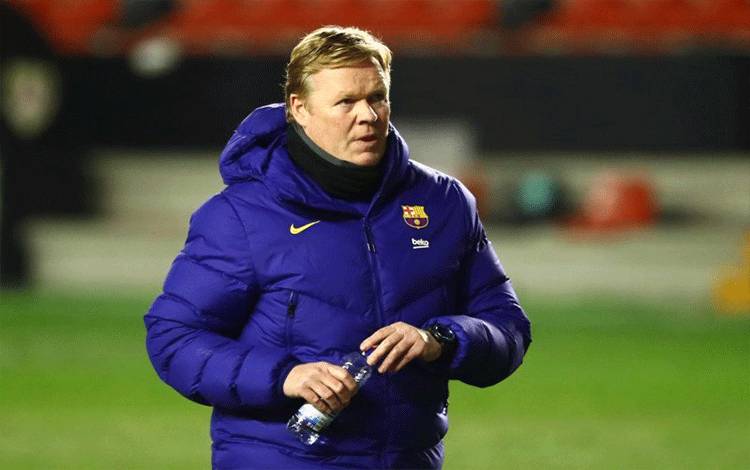 Koeman Dilarang Dampingi Barca untuk Dua Pertandingan