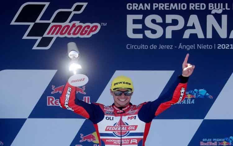 Kejutan di GP Spanyol Pijakan Tim Indonesian Racing Bersinar Tahun Ini