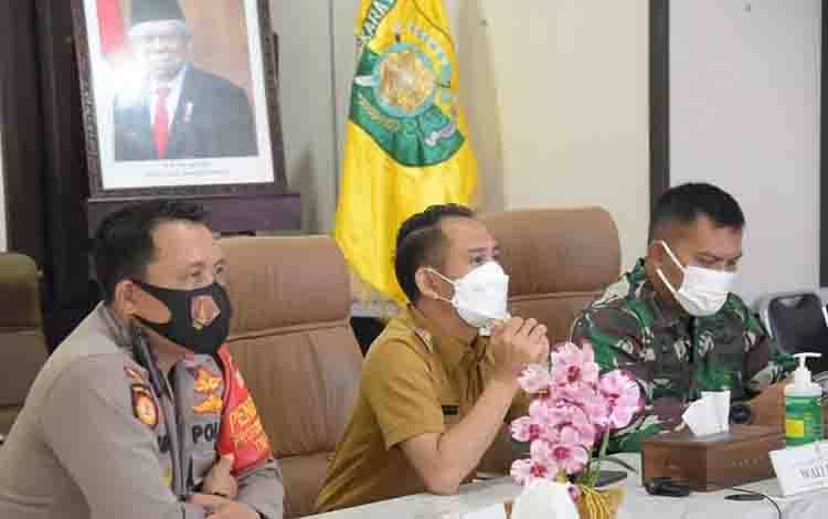 Rakor Penegakan Disiplin Prokes, Begini Kata Wali Kota Palangka Raya