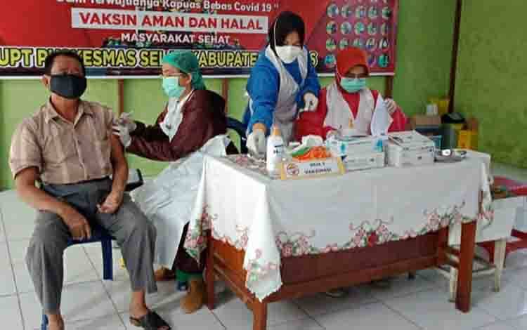 Stok Vaksin Covid-19 Terbatas, Dinkes Kapuas Fokus untuk Lansia dan Guru