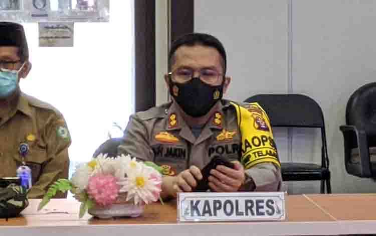 Kapolres Kotim AKBP Abdoel Harris Jakin.