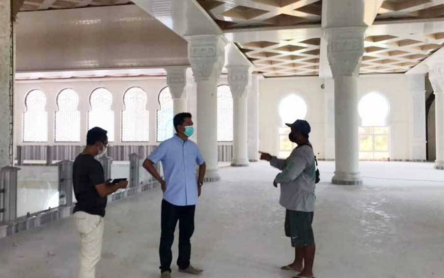 Pembangunan Islamic Center Barito Utara Masuki Tahap Akhir