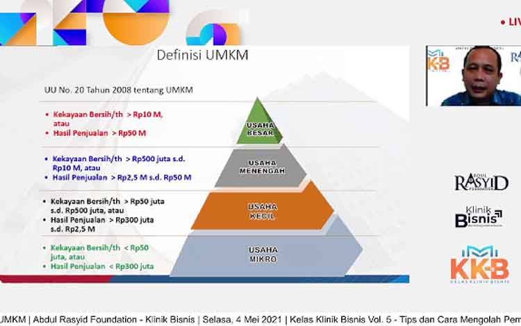 Untuk Naik Kelas, UMKM Harus Paham Pembukuan Keuangan