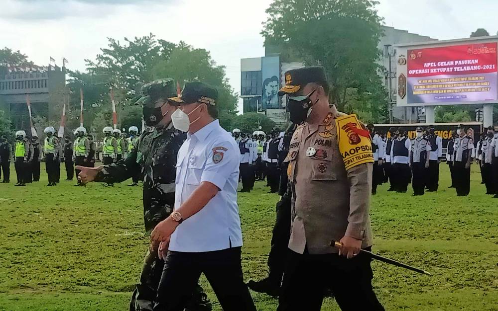 Ribuan Personel Gabungan Dikerahkan di Operasi Ketupat Telabang 2021